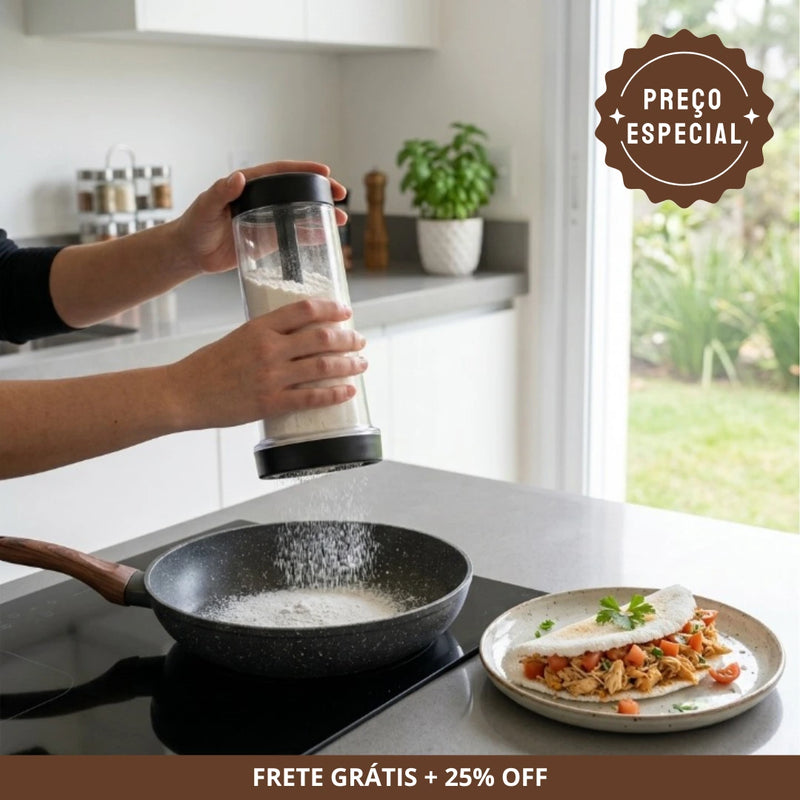 Tapioqueira Prática 2 Em 1 Smart Flow - Tapioca perfeita em segundos