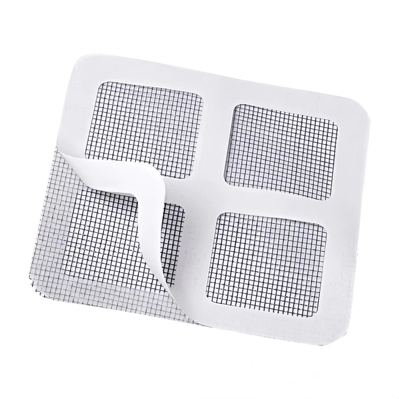 KIT 5-20 Pçs Tela Protetor Ralos Adesivos Anti Inseto Anti-Odor Descartáveis
