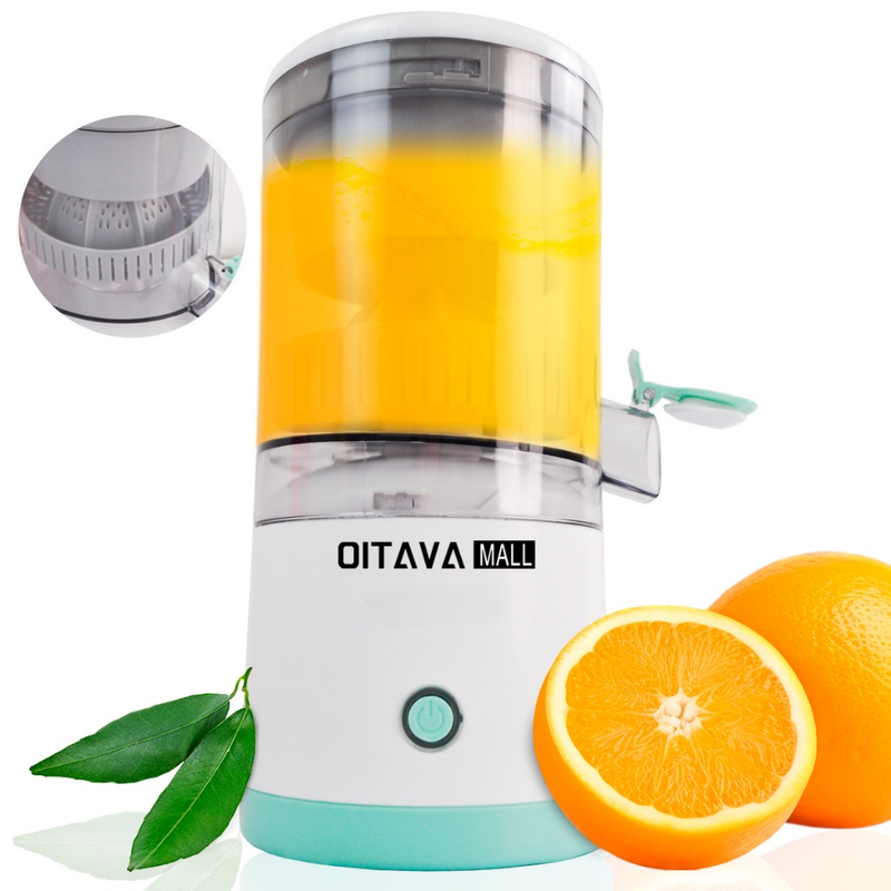 Espremedor Elétrico Portátil USB Recarregável Automático 400ml Suco Natural sem Esforço