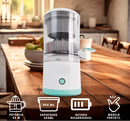 Espremedor Elétrico Portátil USB Recarregável Automático 400ml Suco Natural sem Esforço