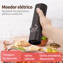 Moedor de Pimenta Elétrico para Uso Doméstico - Ideal para Pimenta Preta e Sal Marinho